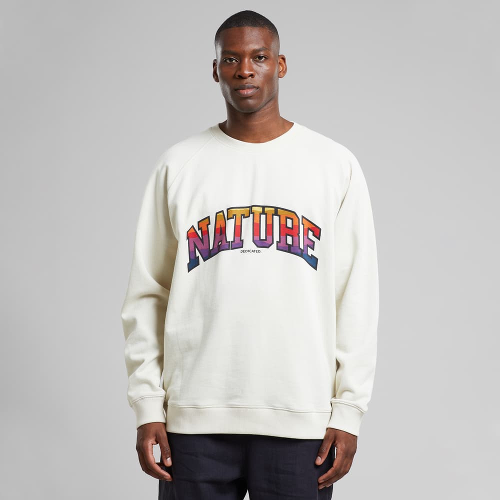 Sweatshirt Malmoe Nature Sunset Oat White