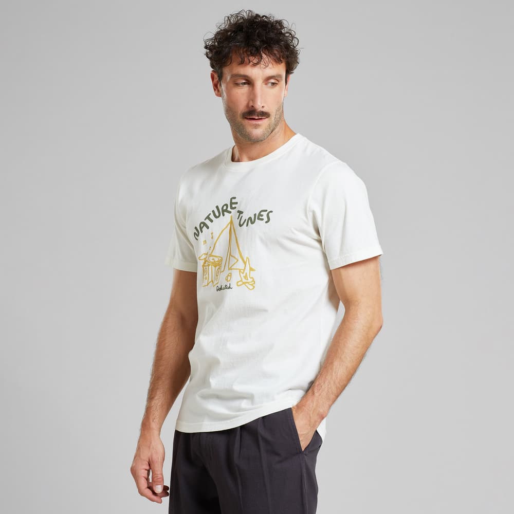 T-shirt Stockholm Nature Tunes Off-White