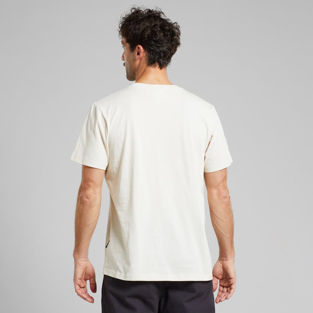 T-shirt Stockholm Nature Sunset Oat White