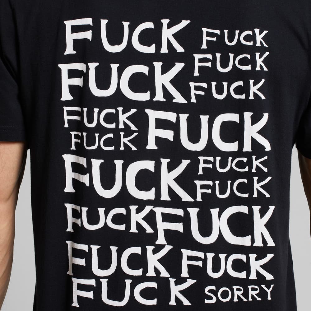 T-shirt Stockholm Sorry Black