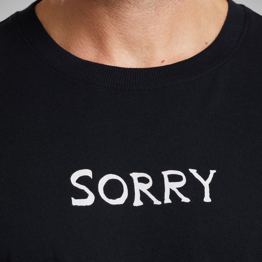 T-shirt Stockholm Sorry Black