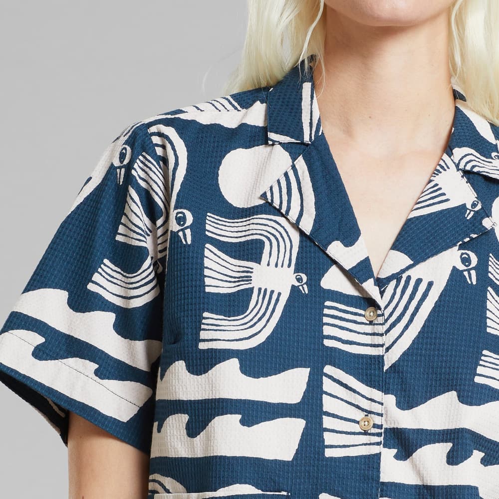 Shirt Valje Seagulls Majolica Blue