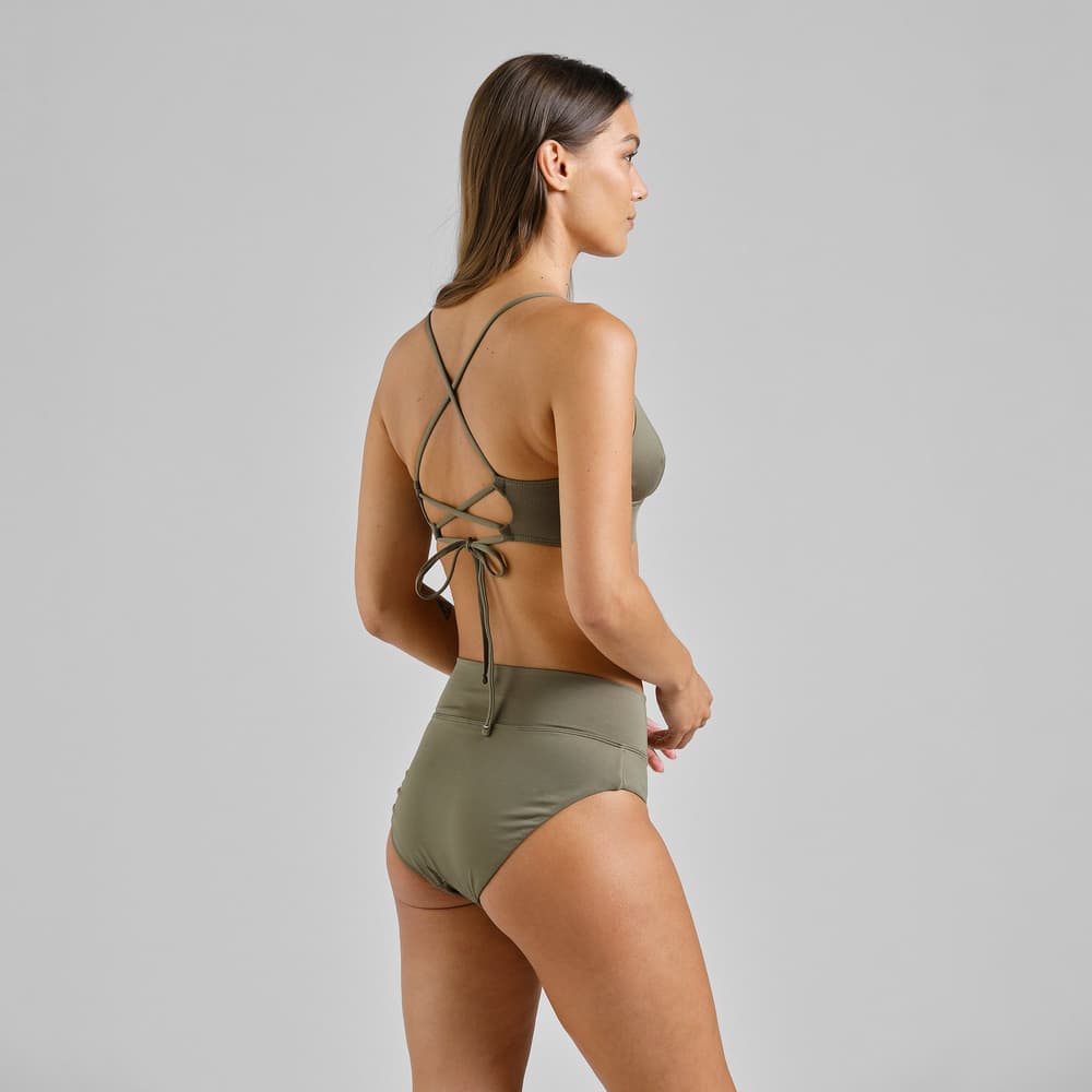 Bikini Pants Slite Leaf Green