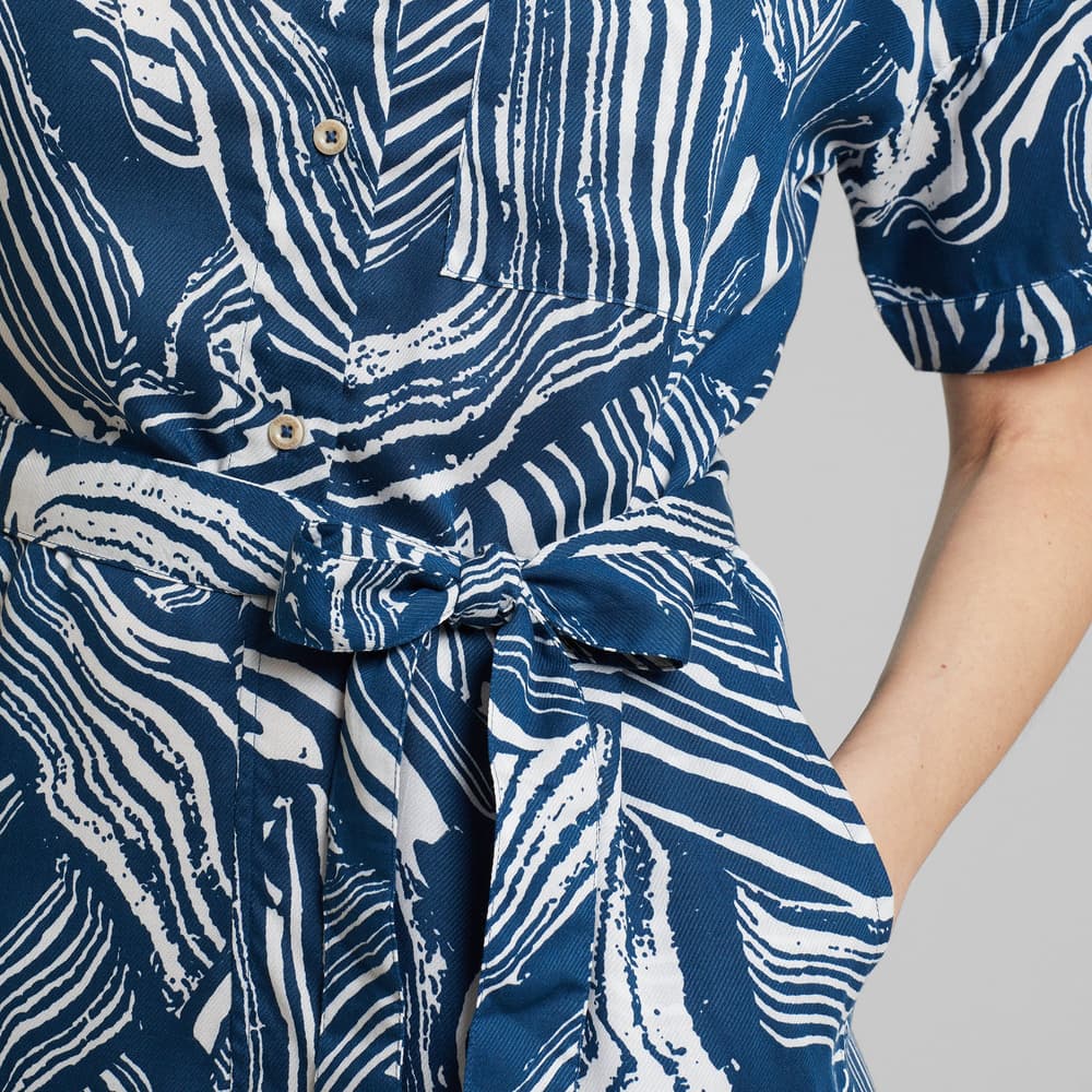 Jumpsuit Liljeholmen Clay Swirl Blue