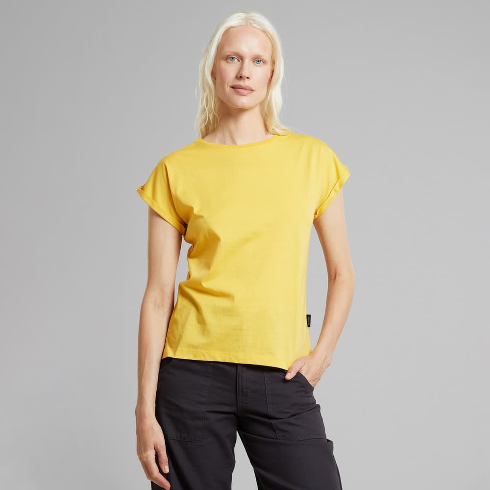 T-shirt Visby Base Misted Yellow