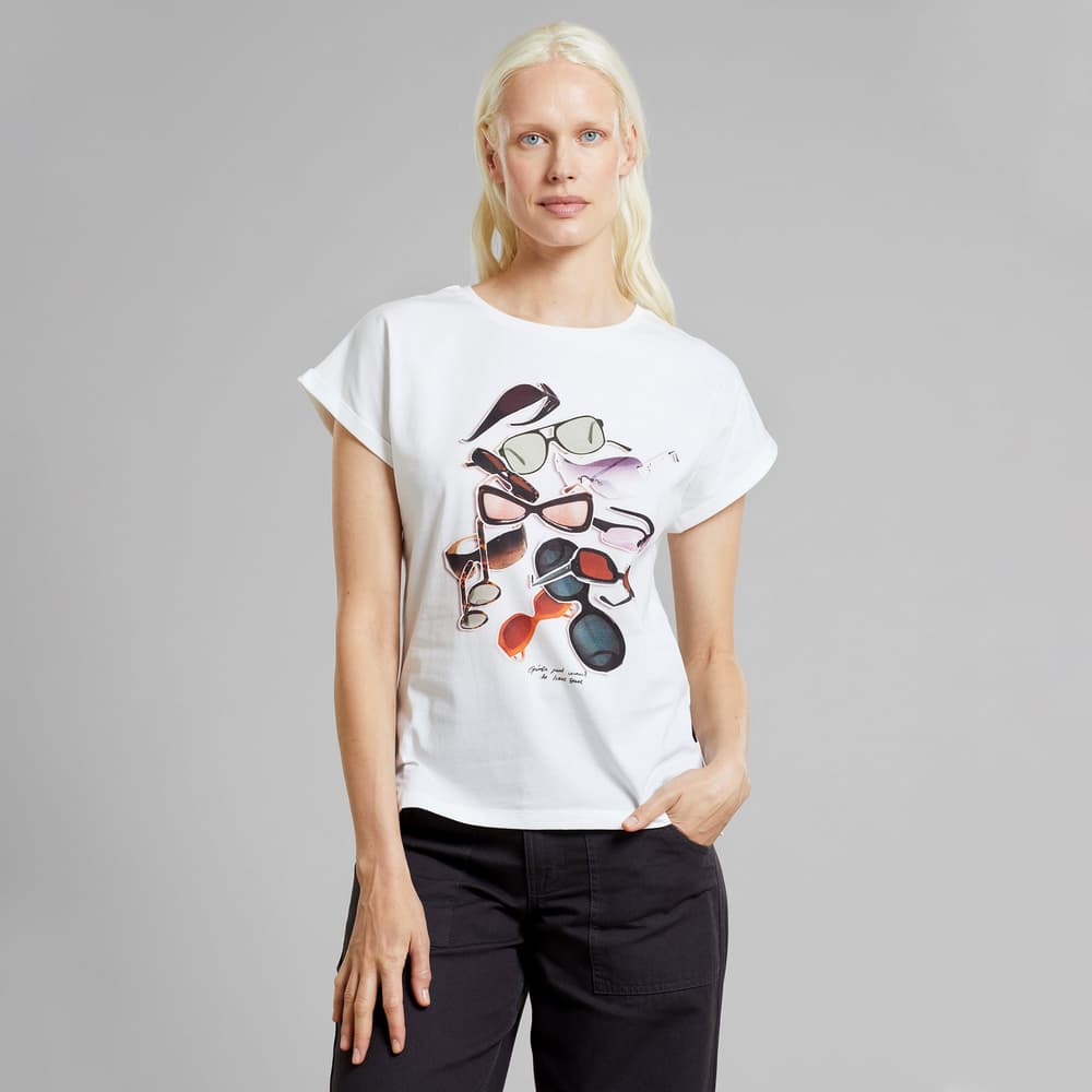 T-shirt Visby Girl Fun White