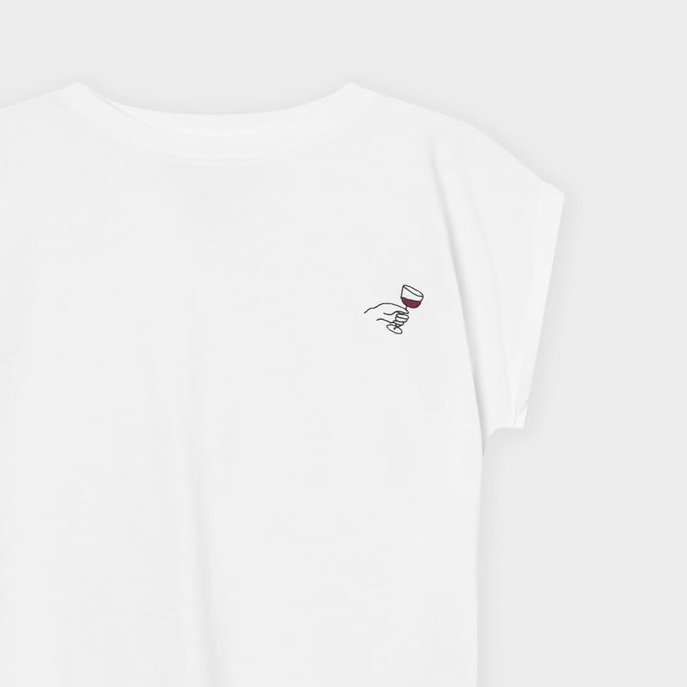 T-shirt Visby Wine Cheers White