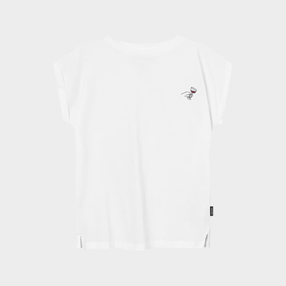 T-shirt Visby Wine Cheers White