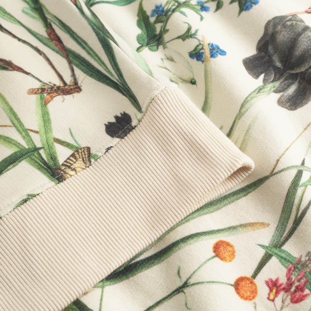 Sweatshirt Malmoe Flower Field Off-White