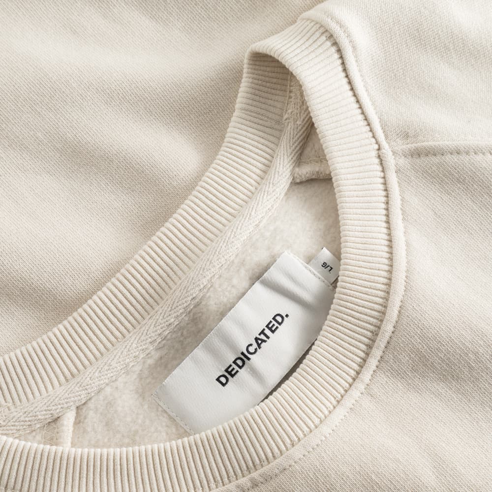 Sweatshirt Malmoe Base Oat White