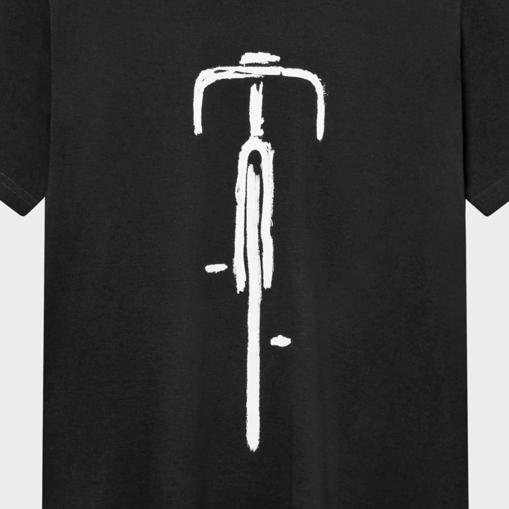 T-shirt Stockholm Bike Front Charcoal