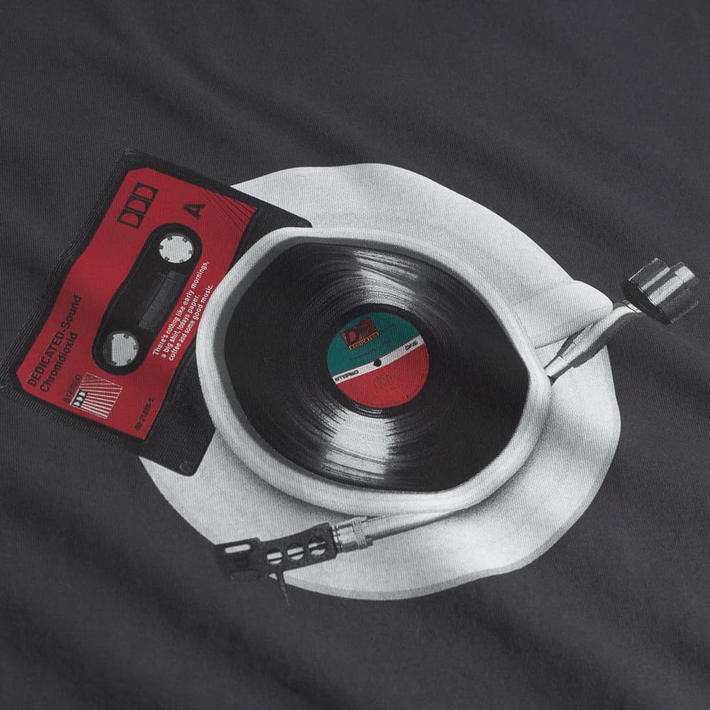 T-shirt Stockholm Morning Music Charcoal