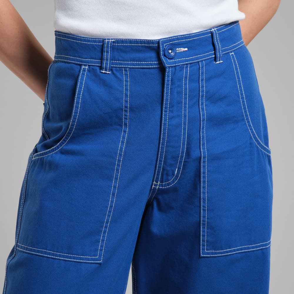 Workwear Pants Vara Canvas Surf Blue