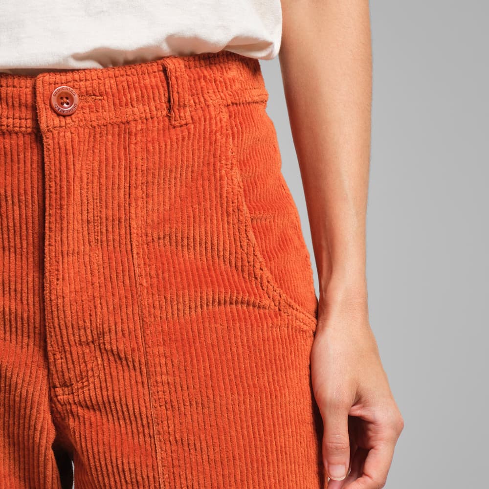 Workwear Pants Vara Corduroy Cinnamon Orange