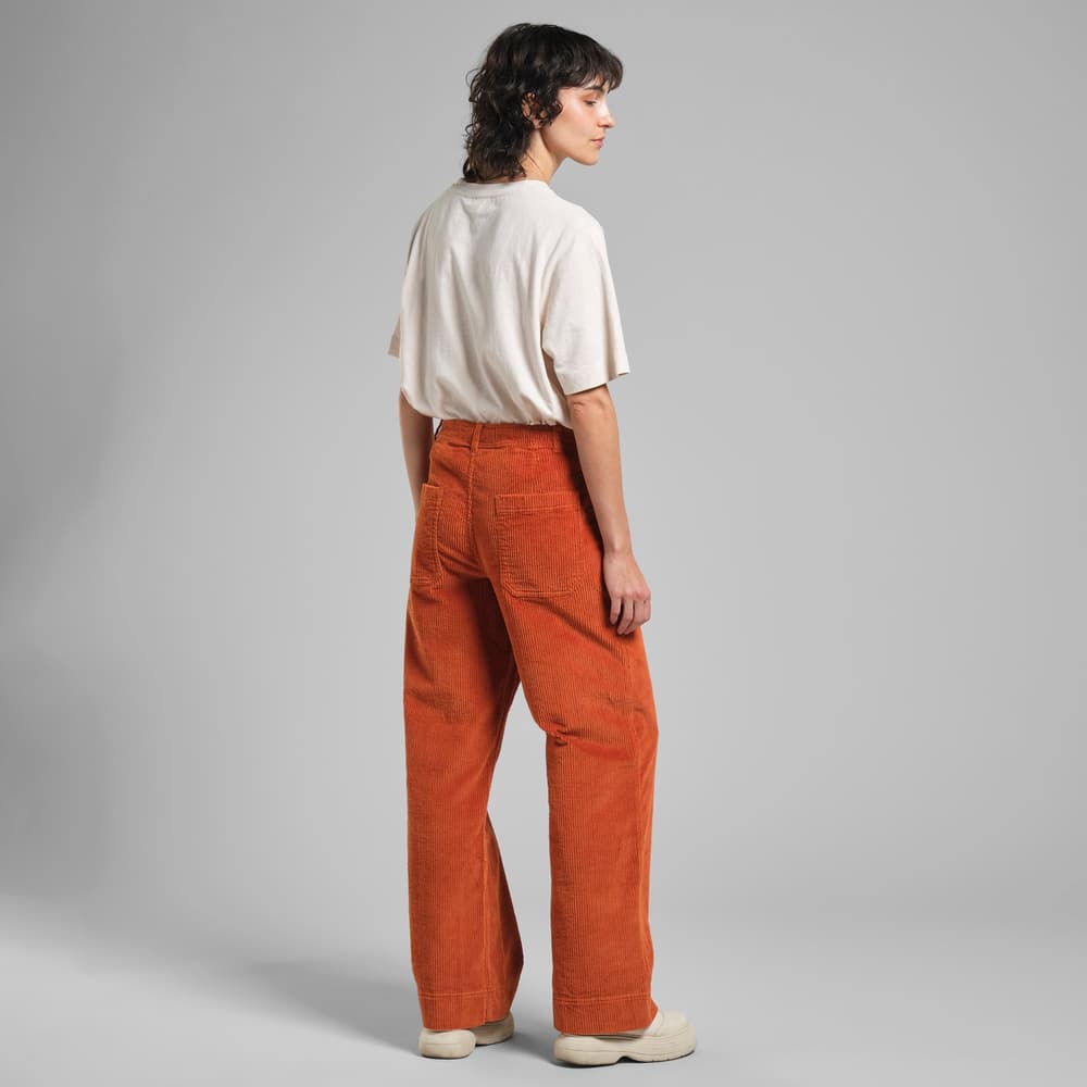 Workwear Pants Vara Corduroy Cinnamon Orange