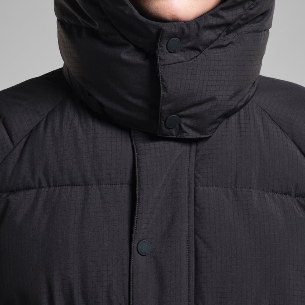 Long Puffer Jacket Karmas Black