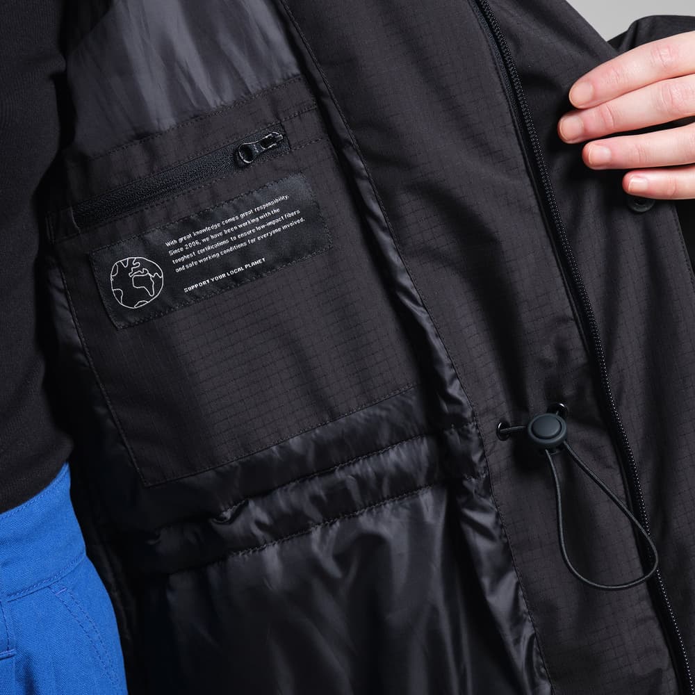 Long Puffer Jacket Karmas Black