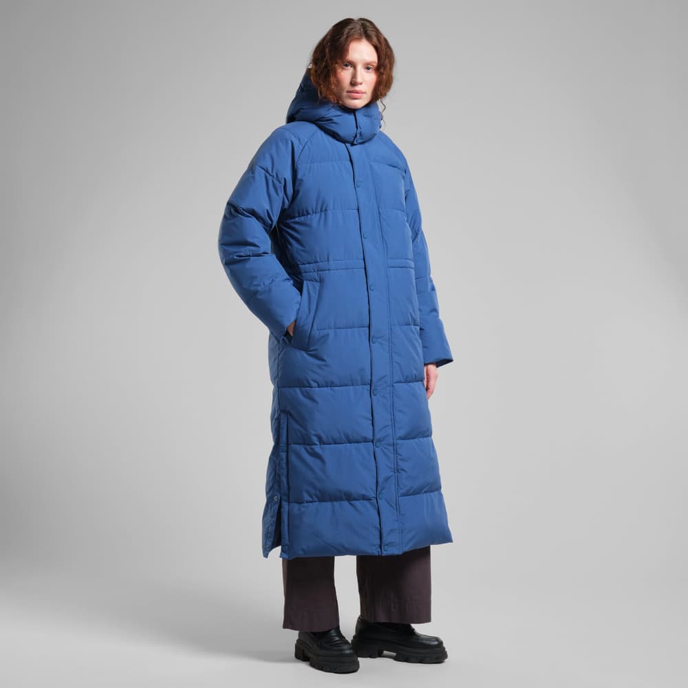 Long Puffer Jacket Karmas True Blue