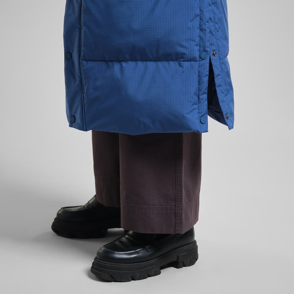 Long Puffer Jacket Karmas True Blue