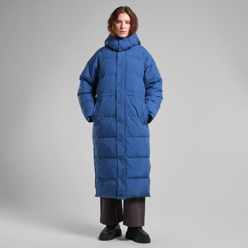 Long Puffer Jacket Karmas True Blue