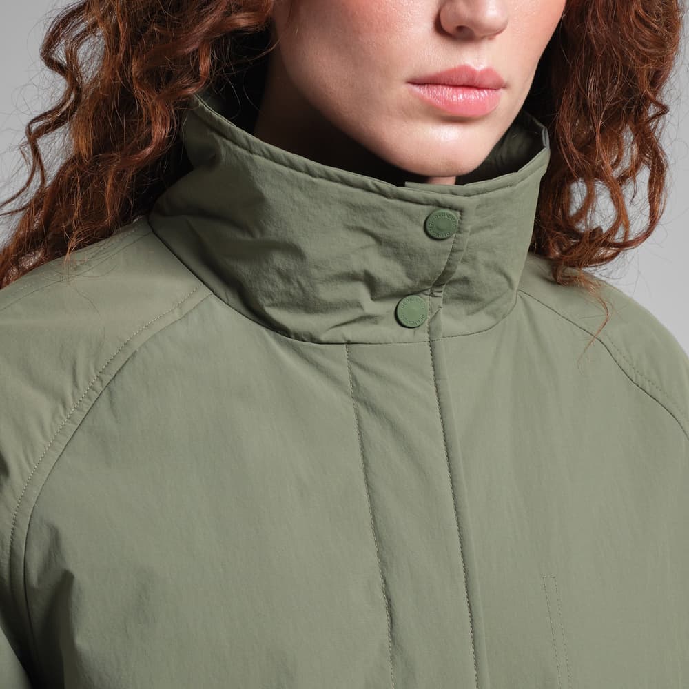 Padded Coat Spraglehall Leaf Green