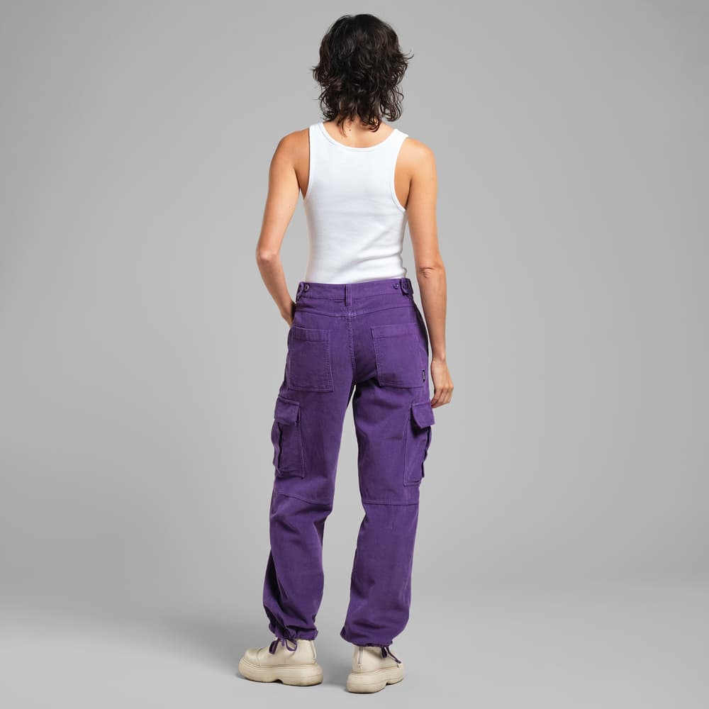 Cargo Pants Bagarmossen Corduroy Picasso Purple