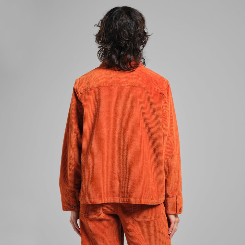 Jacket Stiby Corduroy Cinnamon Orange