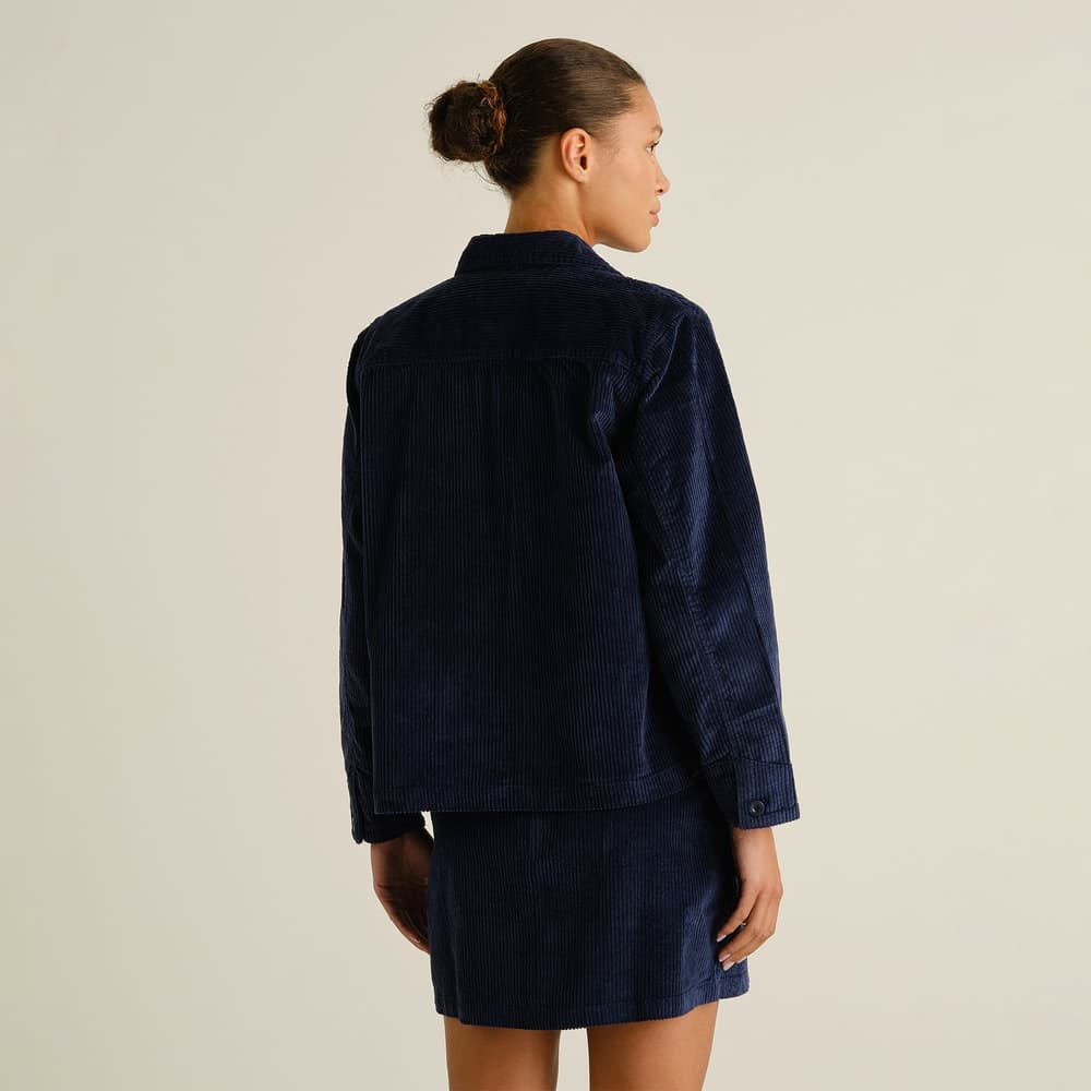 Jacket Stiby Corduroy Navy