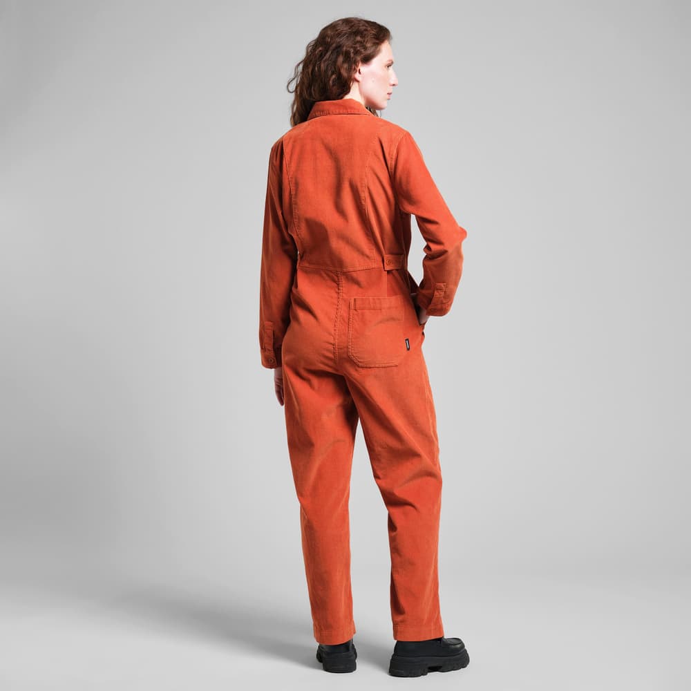 Overall Docksta Corduroy Cinnamon Orange