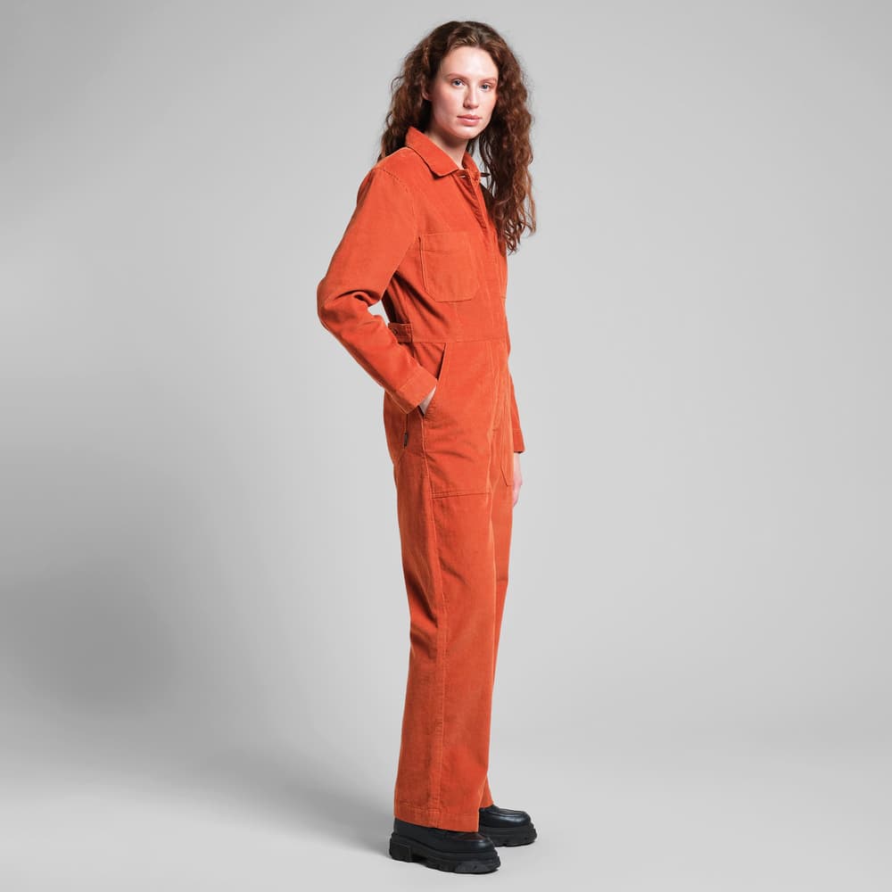 Overall Docksta Corduroy Cinnamon Orange