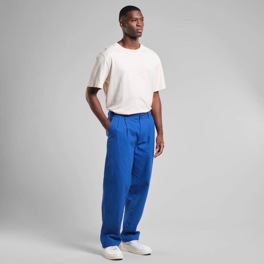 Pants Vallen Canvas Surf Blue