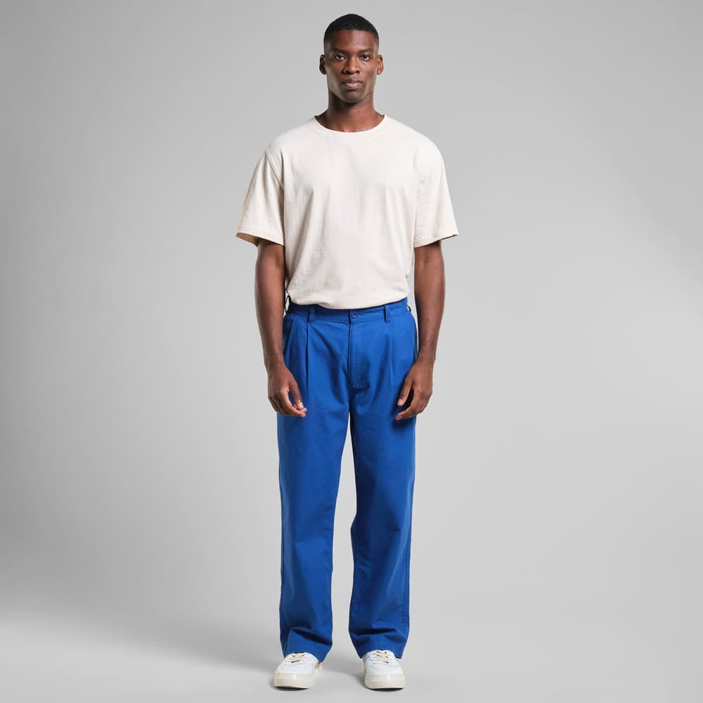 Pants Vallen Canvas Surf Blue