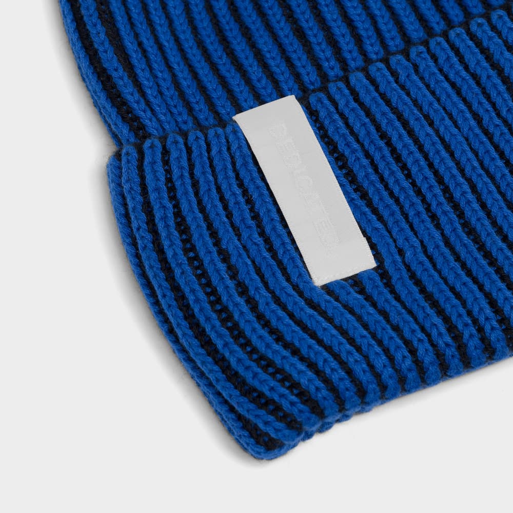 Beanie Narvik Brioche Black/Blue