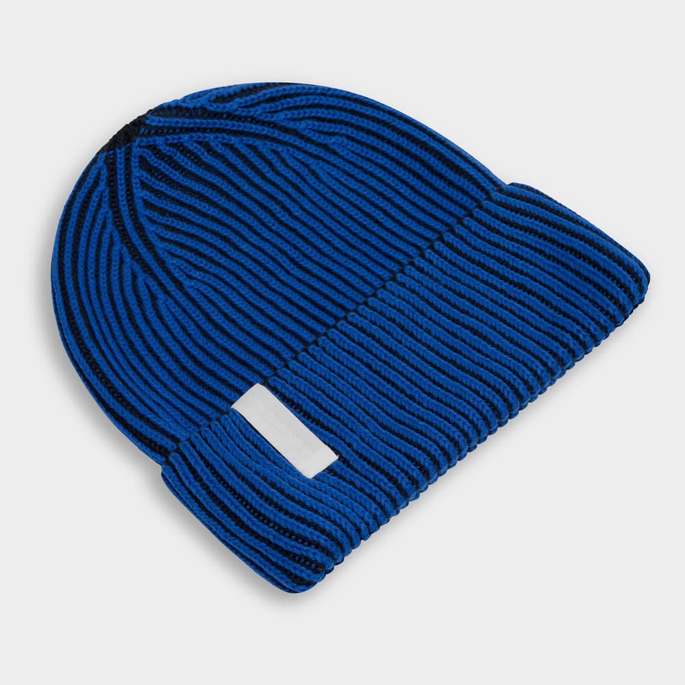 Beanie Narvik Brioche Black/Blue