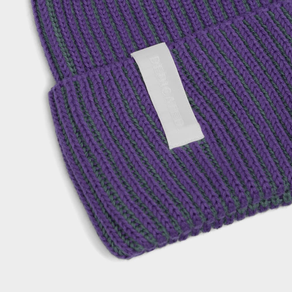 Beanie Narvik Brioche Purple/Green