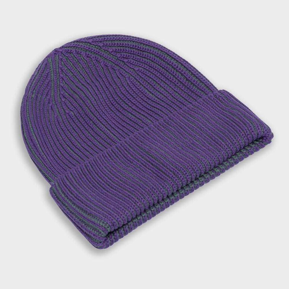 Beanie Narvik Brioche Purple/Green