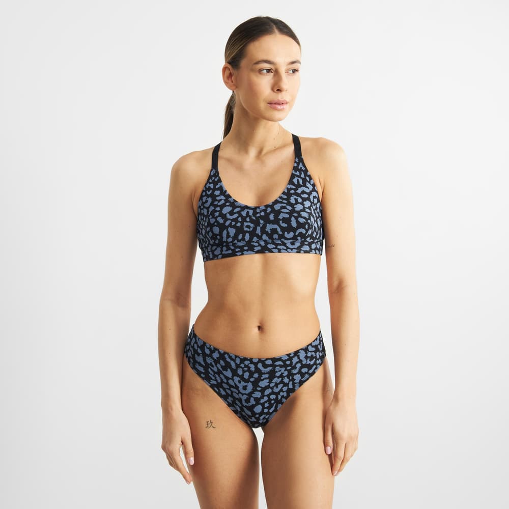 Briefs Ramsele Leopard Steel Blue