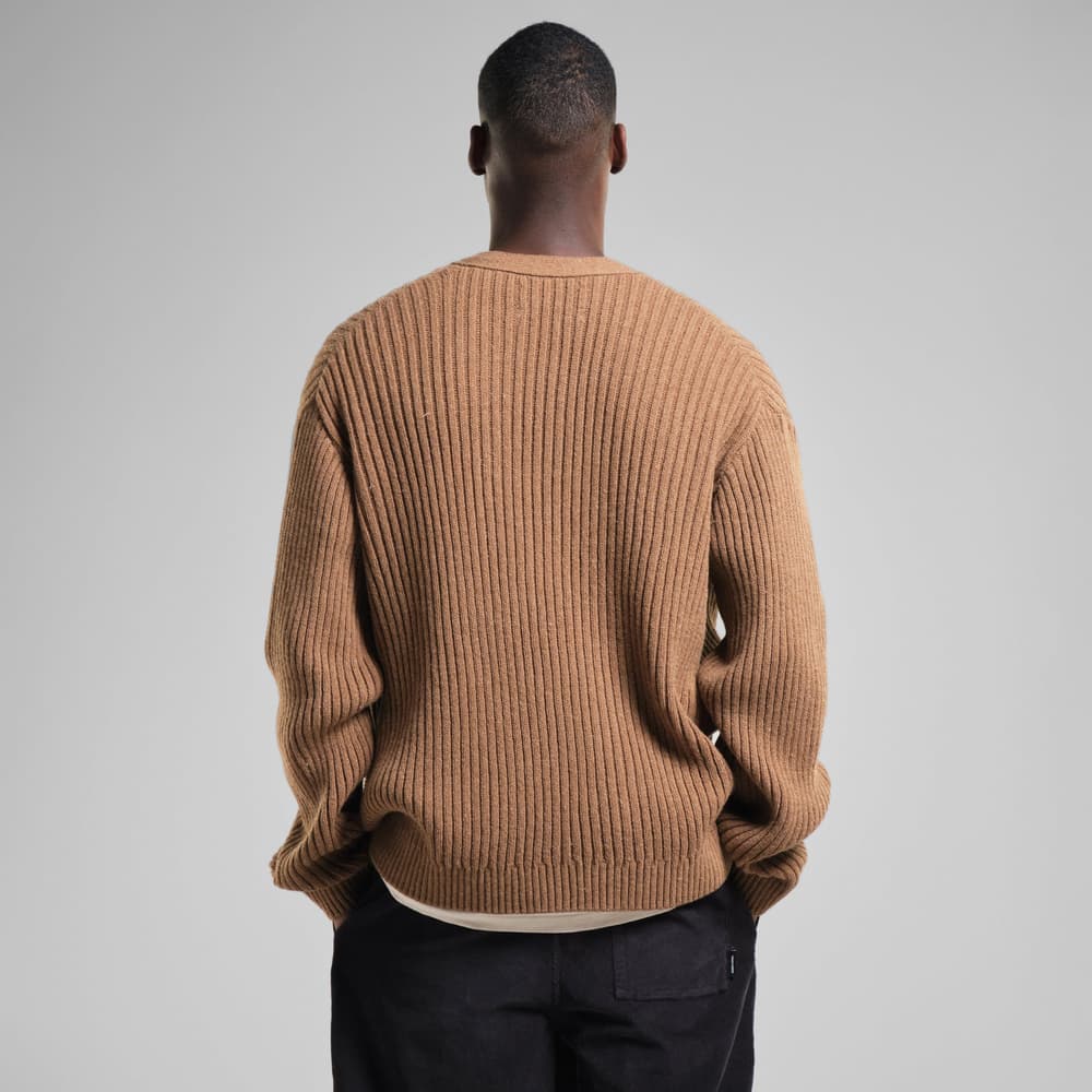 Cardigan Mavas Camel Brown