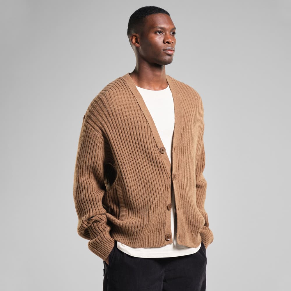 Cardigan Mavas Camel Brown