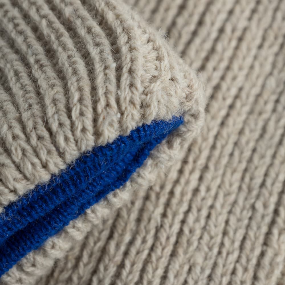 Mittens Vantaa Wool Pearl White