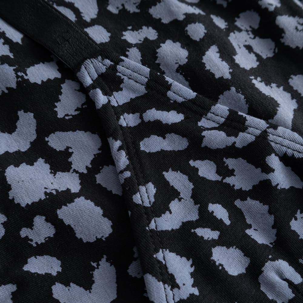 Soft Bra Junsele Leopard Steel Blue