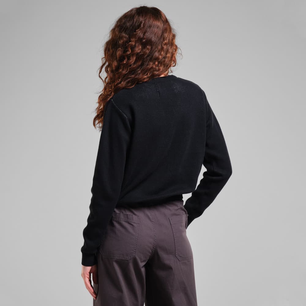 Sweater Arendal Psychedelic Cat Black