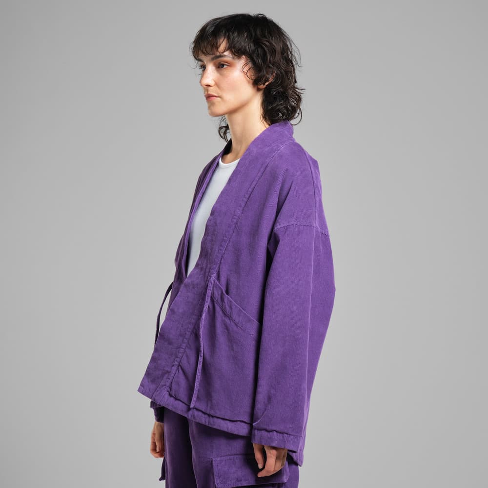 Jacket Sickla Corduroy Picasso Purple