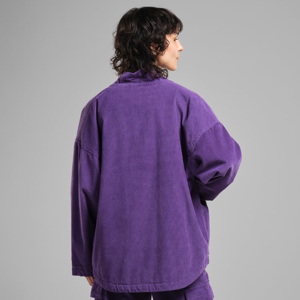Jacket Sickla Corduroy Picasso Purple