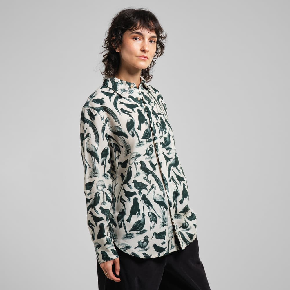 Shirt Kosta Birds Green