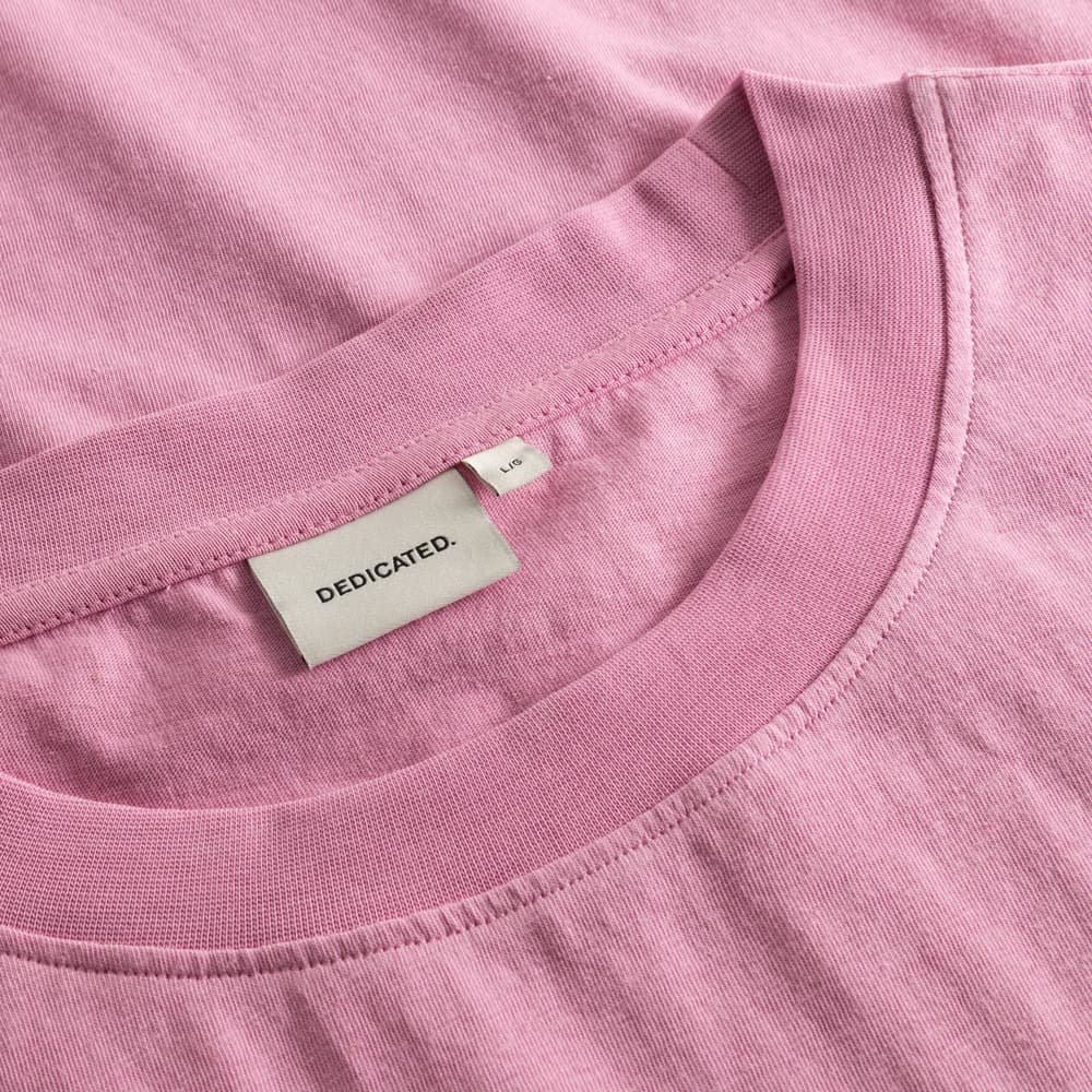 T-shirt Gustavsberg Hemp Moonlite Pink