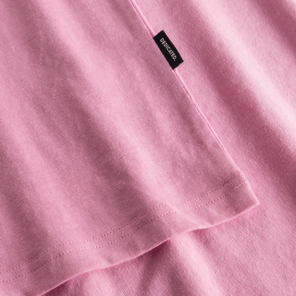 T-shirt Gustavsberg Hemp Moonlite Pink