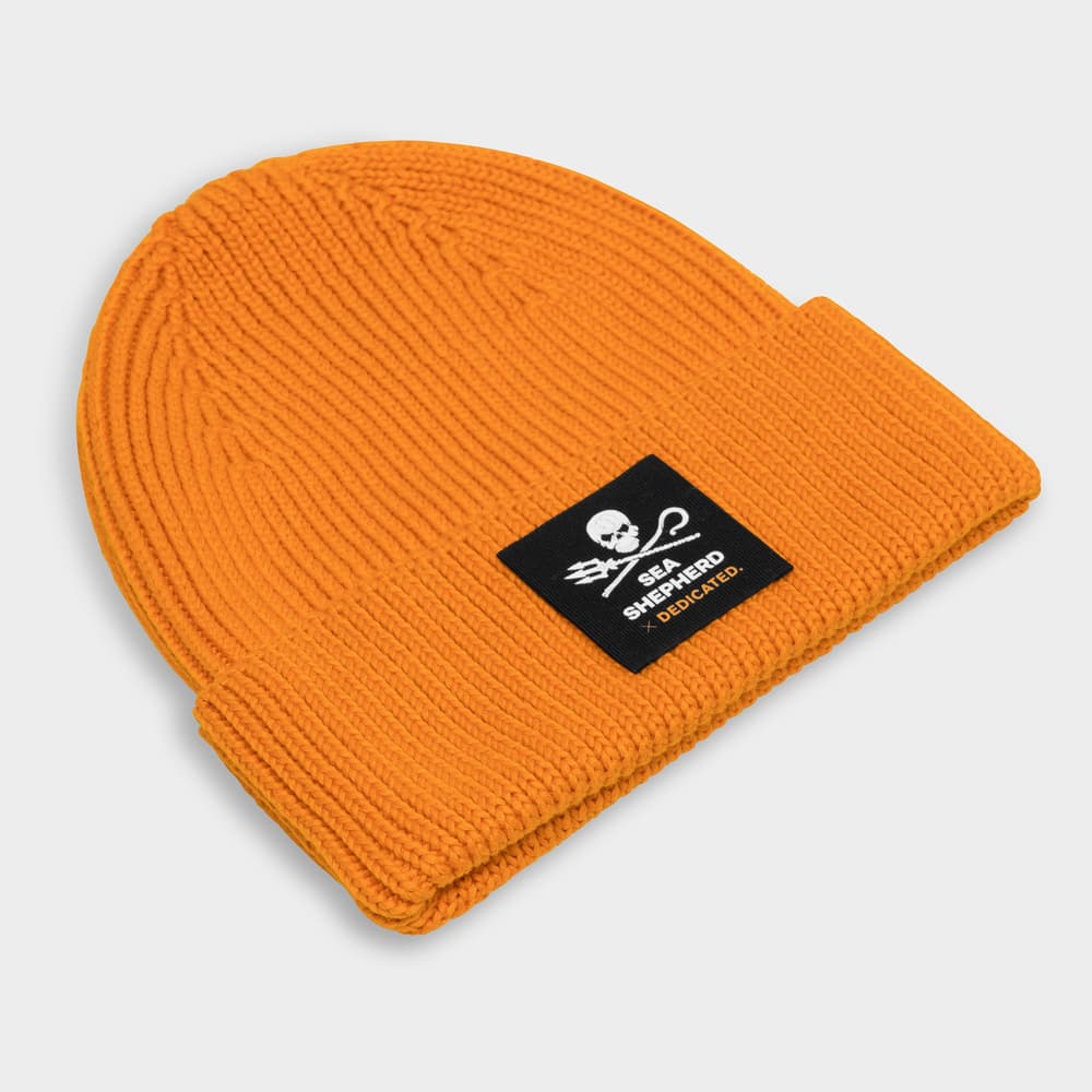 Beanie Hemavan Jolly Patch Safety Orange