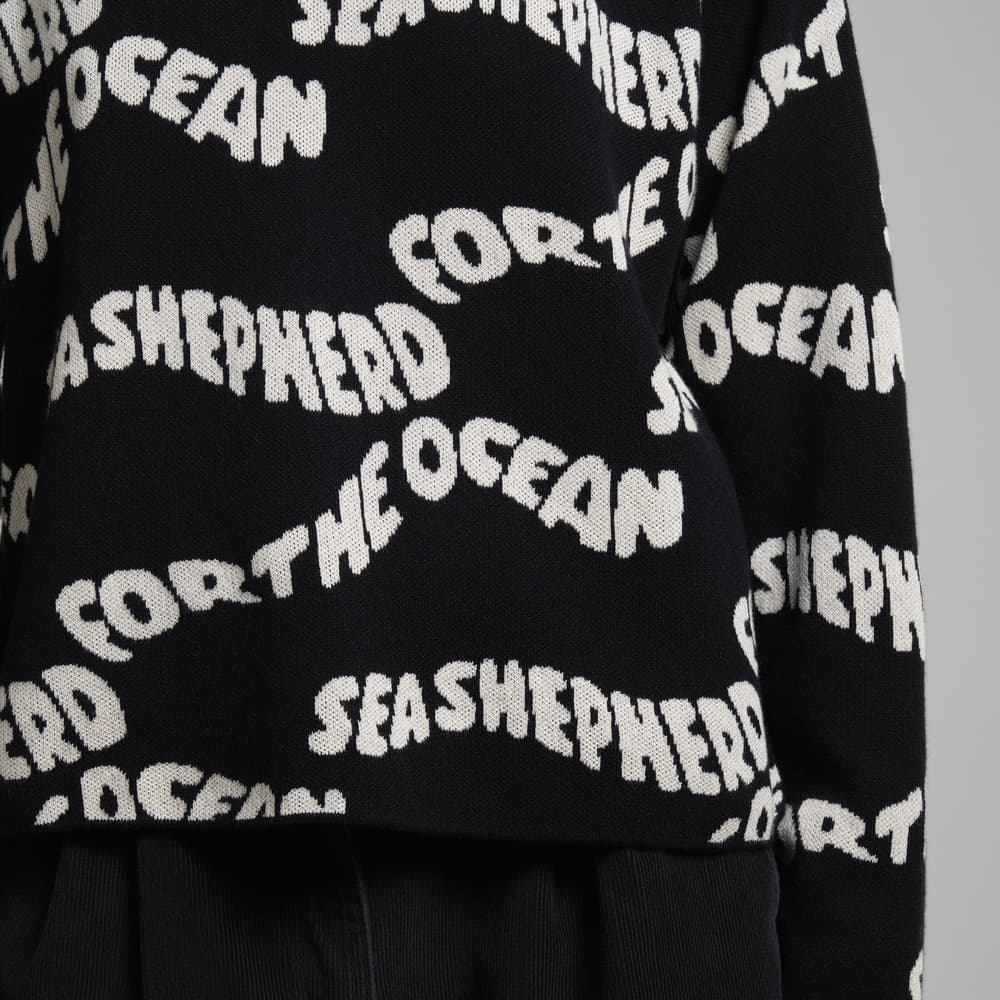Sweater Limhamn For the Ocean Black