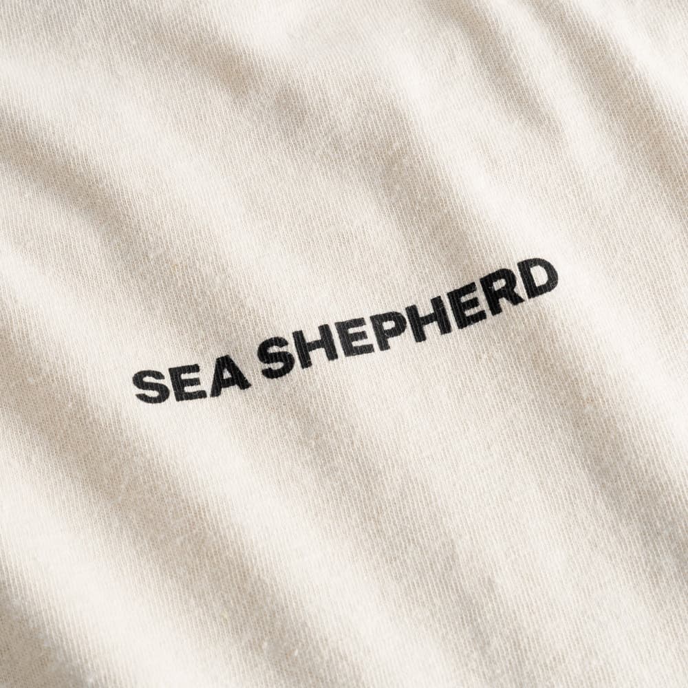 T-shirt Gustavsberg Hemp For the Ocean Vanilla White